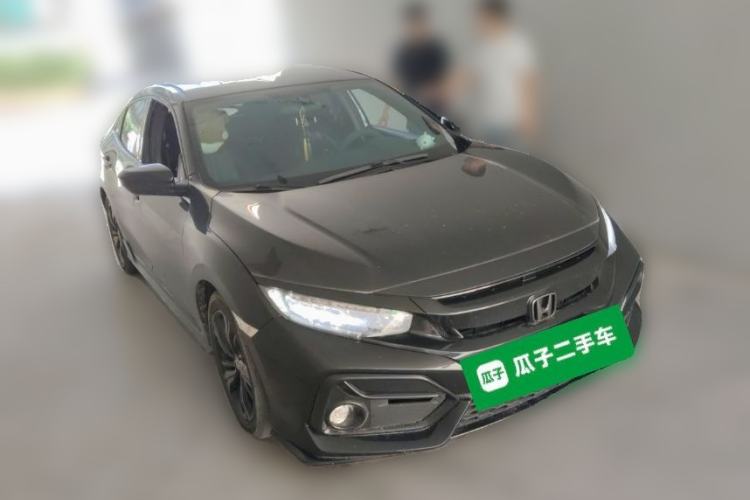 Used Honda Civic 2021 HATCHBACK 220TURBO CVT Trendy Cool Edition Front Right 45 Deg