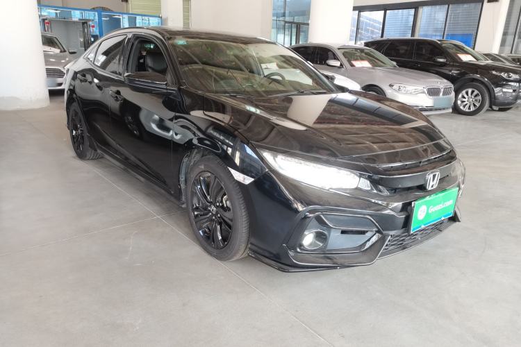 Used Honda Civic 2021 HATCHBACK 220TURBO CVT Trendy Cool Edition Front Right 45 Deg