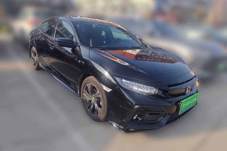 Used Honda Civic 2021 HATCHBACK 220TURBO CVT Trendy Cool Edition Front Right 45 Deg