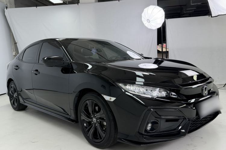 Used Honda Civic 2021 HATCHBACK 220TURBO CVT Trendy Cool Edition Front Right 45 Deg