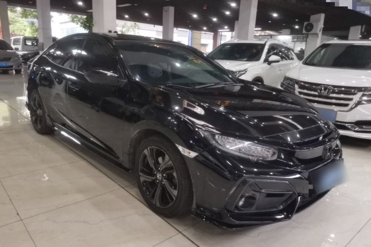 Used Honda Civic 2021 HATCHBACK 220TURBO CVT Trendy Cool Edition Front Right 45 Deg