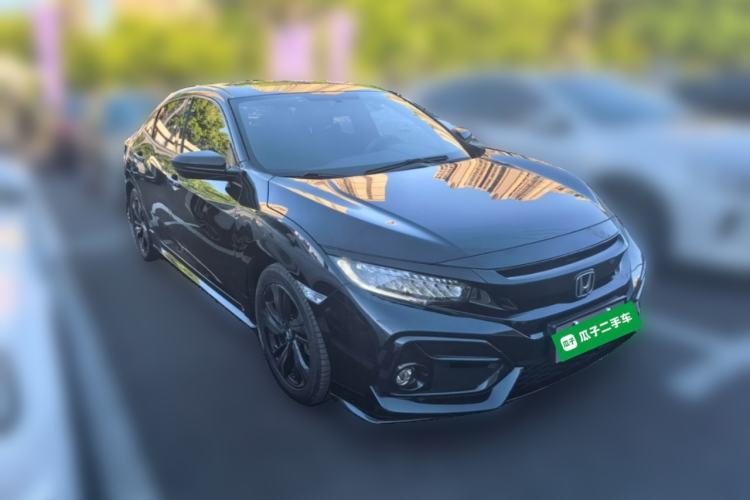Used Honda Civic 2021 HATCHBACK 220TURBO CVT Trendy Cool Edition Front Right 45 Deg