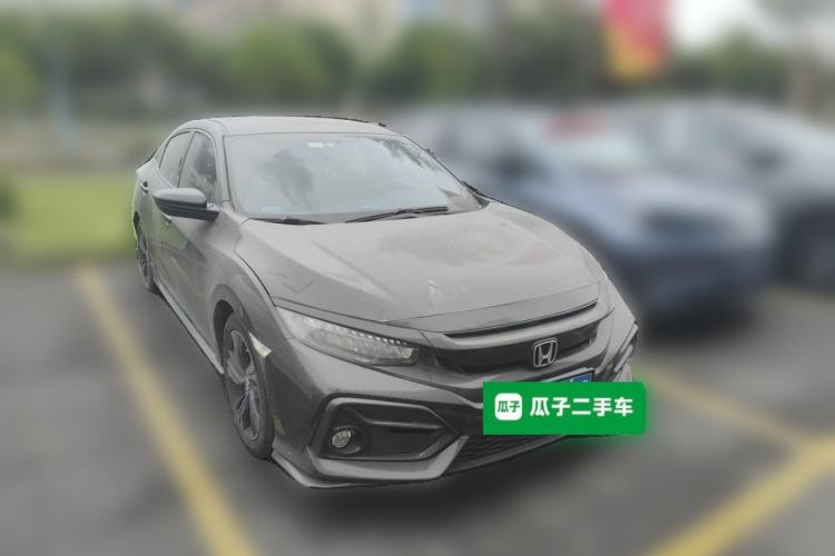 Used Honda Civic 2021 HATCHBACK 220TURBO CVT Trendy Cool Edition Front Right 45 Deg