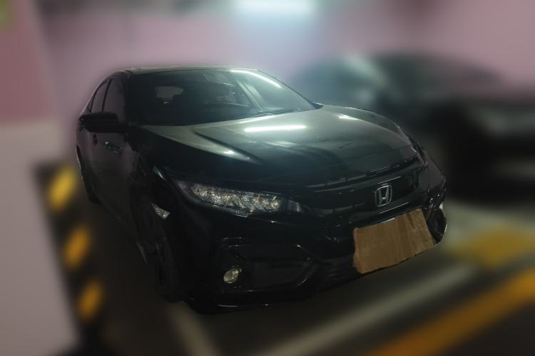 Used Honda Civic 2021 HATCHBACK 220TURBO CVT Trendy Cool Edition Front Right 45 Deg