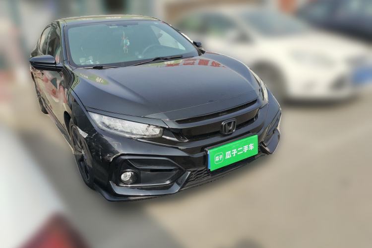 Used Honda Civic 2021 HATCHBACK 220TURBO CVT Trendy Cool Edition Front Right 45 Deg