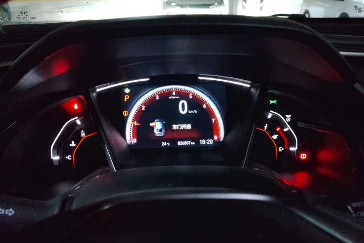 Used Honda Civic 2021 HATCHBACK 220TURBO CVT Trendy Cool Edition Instrument Cluster