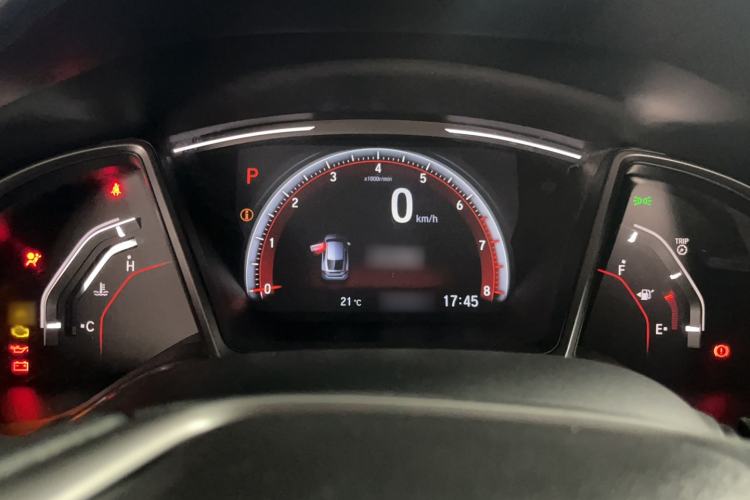 Used Honda Civic 2021 HATCHBACK 220TURBO CVT Trendy Cool Edition Instrument Cluster