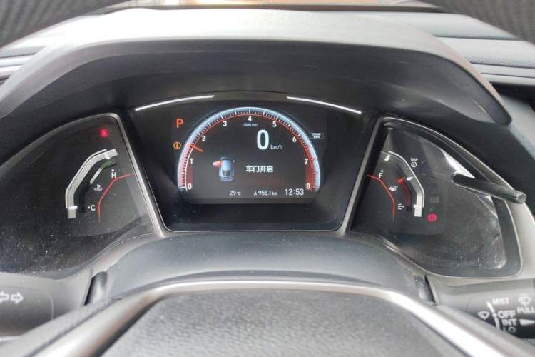 Used Honda Civic 2021 HATCHBACK 220TURBO CVT Trendy Cool Edition Instrument Cluster