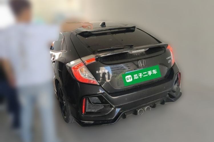 Used Honda Civic 2021 HATCHBACK 220TURBO CVT Trendy Cool Edition Rear Left 45 Deg