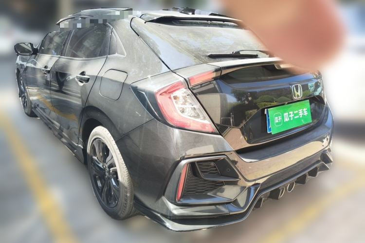 Used Honda Civic 2021 HATCHBACK 220TURBO CVT Trendy Cool Edition Rear Left 45 Deg