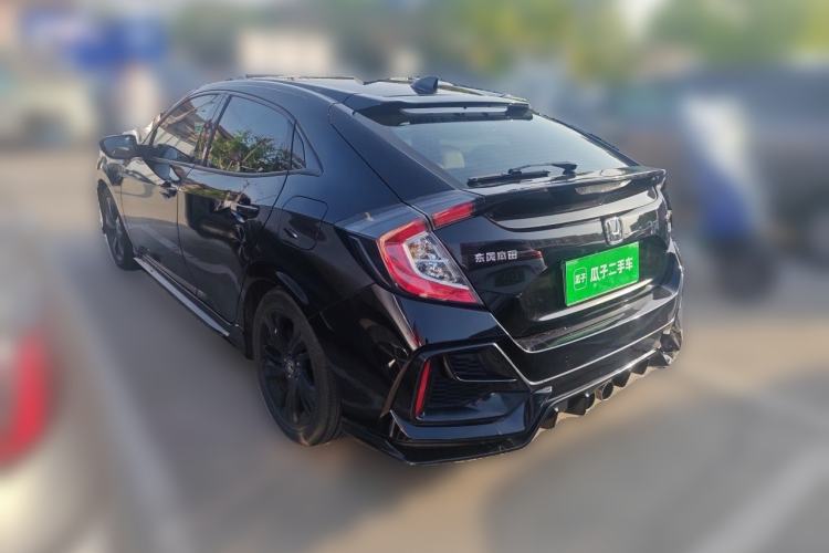 Used Honda Civic 2021 HATCHBACK 220TURBO CVT Trendy Cool Edition Rear Left 45 Deg