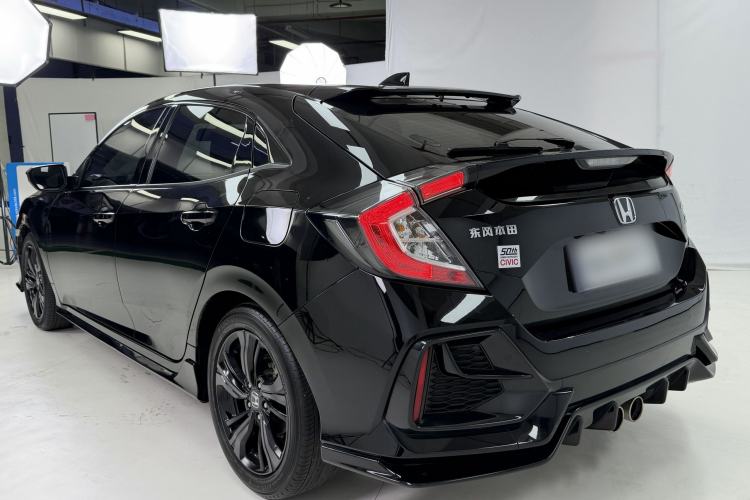 Used Honda Civic 2021 HATCHBACK 220TURBO CVT Trendy Cool Edition Rear Left 45 Deg