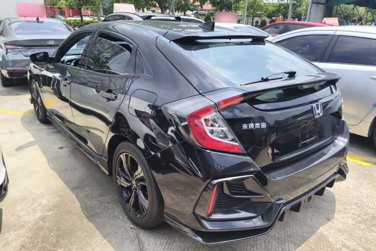 Used Honda Civic 2021 HATCHBACK 220TURBO CVT Trendy Cool Edition Rear Left 45 Deg