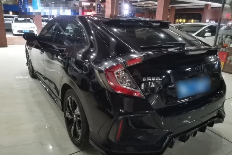 Used Honda Civic 2021 HATCHBACK 220TURBO CVT Trendy Cool Edition Rear Left 45 Deg