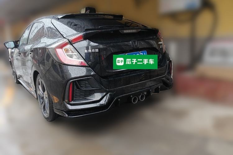 Used Honda Civic 2021 HATCHBACK 220TURBO CVT Trendy Cool Edition Rear Left 45 Deg