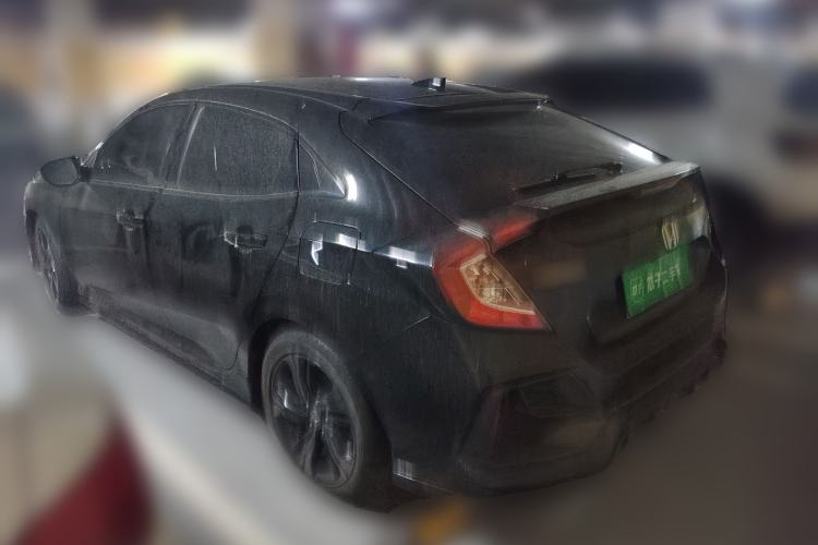 Used Honda Civic 2021 HATCHBACK 220TURBO CVT Trendy Cool Edition Rear Left 45 Deg