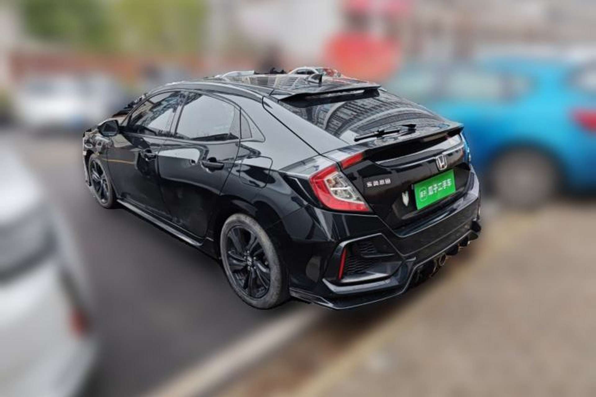 Used Honda Civic 2021 HATCHBACK 220TURBO Manual Driving Pleasure Control Rear Left 45 Deg