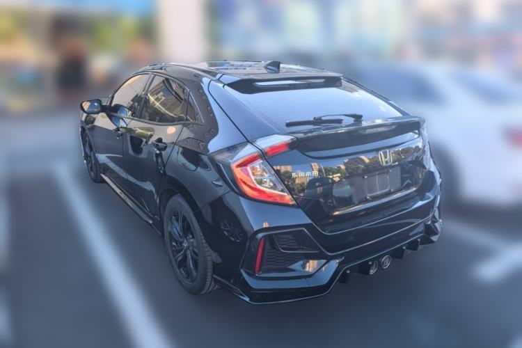 Used Honda Civic 2021 HATCHBACK 220TURBO CVT Trendy Cool Edition Rear Left 45 Deg