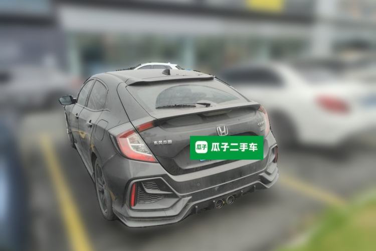 Used Honda Civic 2021 HATCHBACK 220TURBO CVT Trendy Cool Edition Rear Left 45 Deg