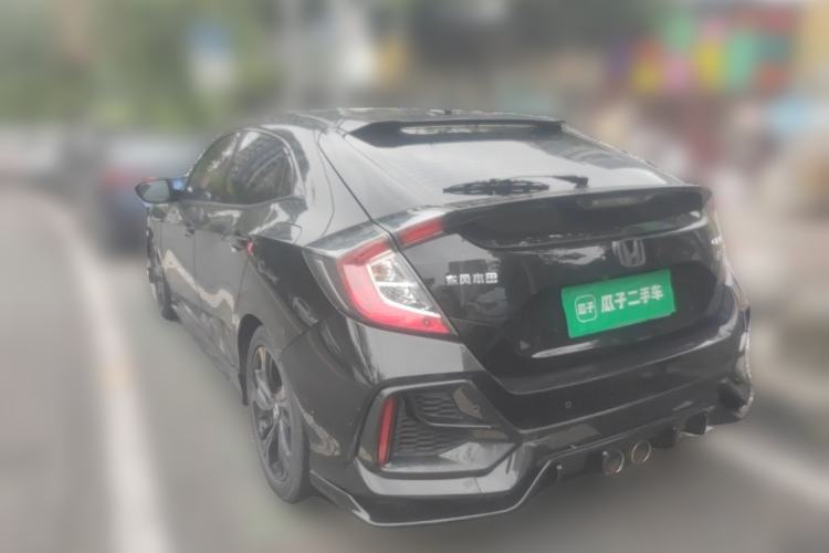 Used Honda Civic 2021 HATCHBACK 220TURBO CVT Trendy Cool Edition Rear Left 45 Deg