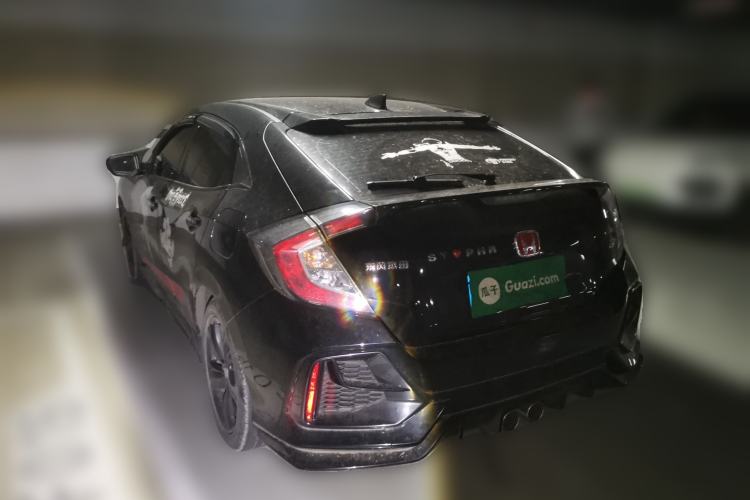 Used Honda Civic 2021 HATCHBACK 220TURBO CVT Trendy Cool Edition Rear Left 45 Deg