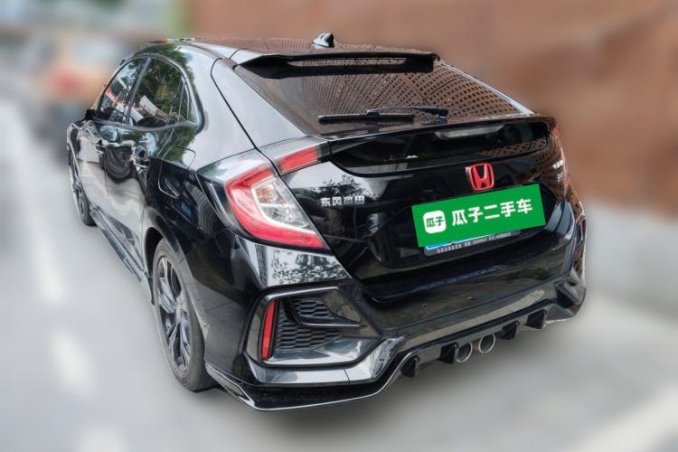 Used Honda Civic 2021 HATCHBACK 220TURBO CVT Trendy Cool Edition Rear Left 45 Deg