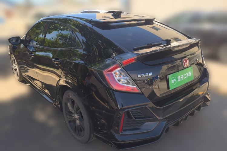 Used Honda Civic 2021 HATCHBACK 220TURBO CVT Trendy Cool Edition Rear Left 45 Deg