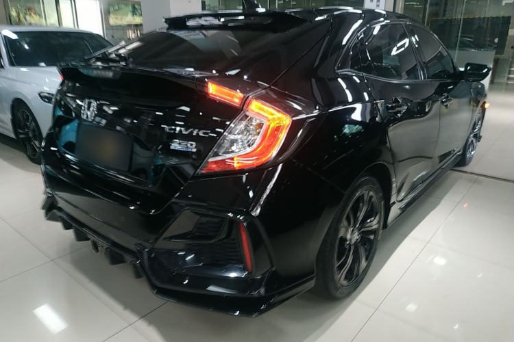 Used Honda Civic 2021 HATCHBACK 220TURBO Manual Driving Pleasure Control Rear Right 45 Deg