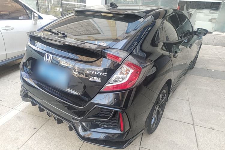 Used Honda Civic 2021 HATCHBACK 220TURBO CVT Trendy Cool Edition Rear Right 45 Deg