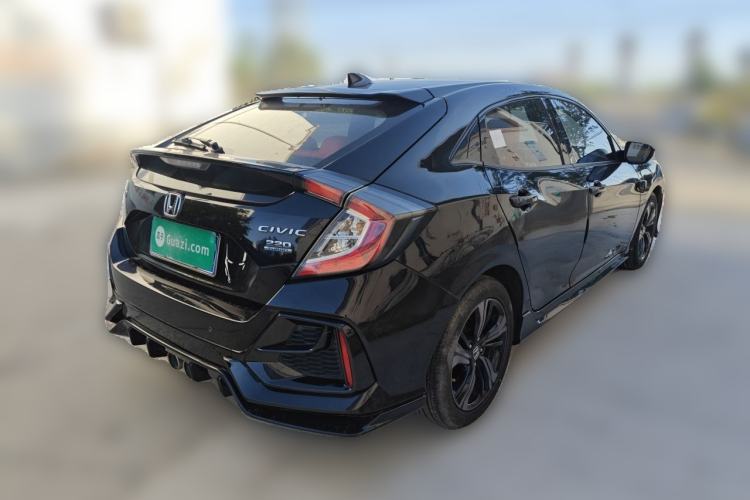 Used Honda Civic 2021 HATCHBACK 220TURBO CVT Trendy Cool Edition Rear Right 45 Deg
