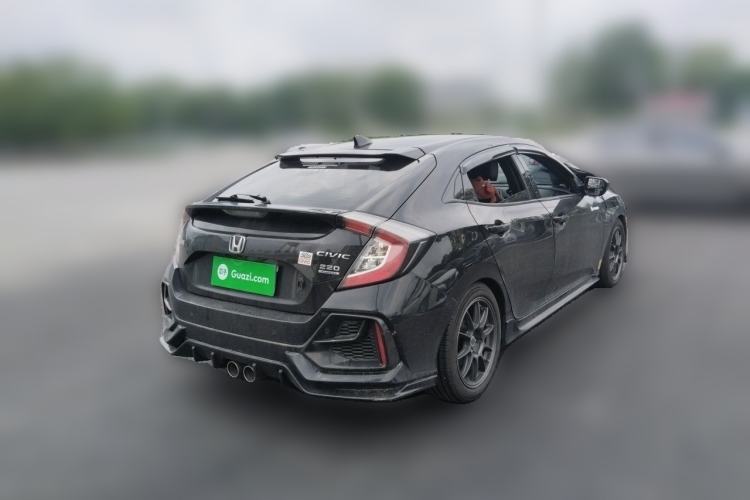 Used Honda Civic 2021 HATCHBACK 220TURBO CVT Trendy Cool Edition Rear Right 45 Deg