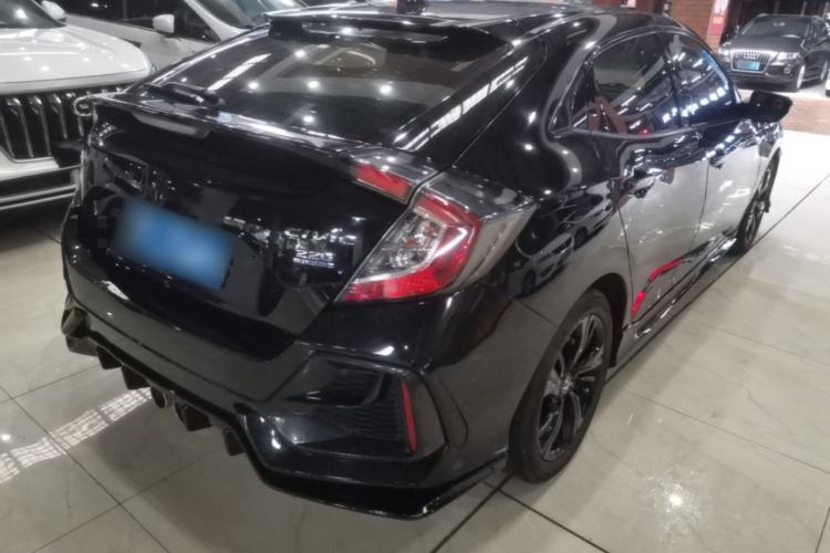 Used Honda Civic 2021 HATCHBACK 220TURBO CVT Trendy Cool Edition Rear Right 45 Deg