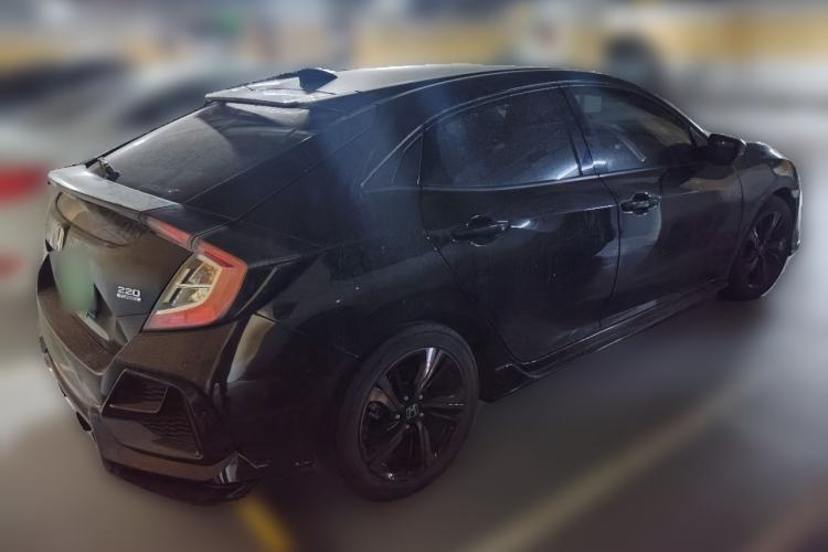 Used Honda Civic 2021 HATCHBACK 220TURBO CVT Trendy Cool Edition Rear Right 45 Deg