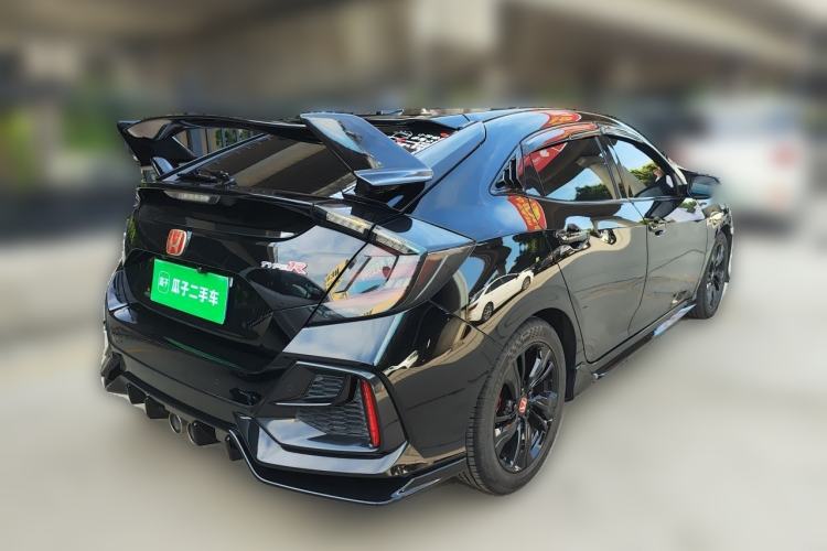 Used Honda Civic 2021 HATCHBACK 220TURBO CVT Trendy Cool Edition Rear Right 45 Deg