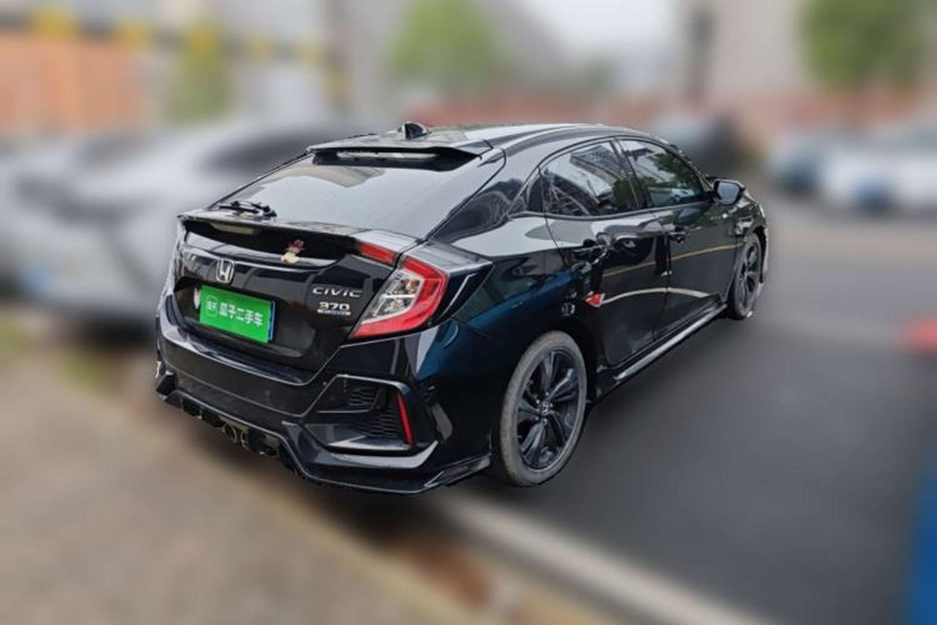 Used Honda Civic 2021 HATCHBACK 220TURBO Manual Driving Pleasure Control Rear Right 45 Deg