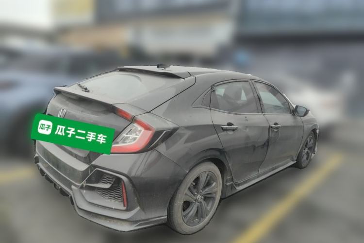 Used Honda Civic 2021 HATCHBACK 220TURBO CVT Trendy Cool Edition Rear Right 45 Deg
