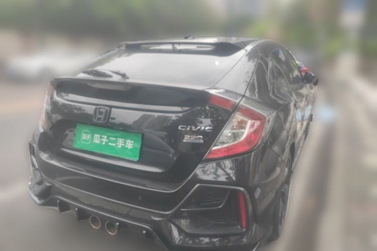 Used Honda Civic 2021 HATCHBACK 220TURBO CVT Trendy Cool Edition Rear Right 45 Deg