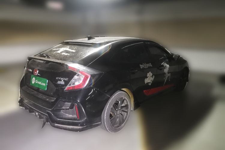 Used Honda Civic 2021 HATCHBACK 220TURBO CVT Trendy Cool Edition Rear Right 45 Deg