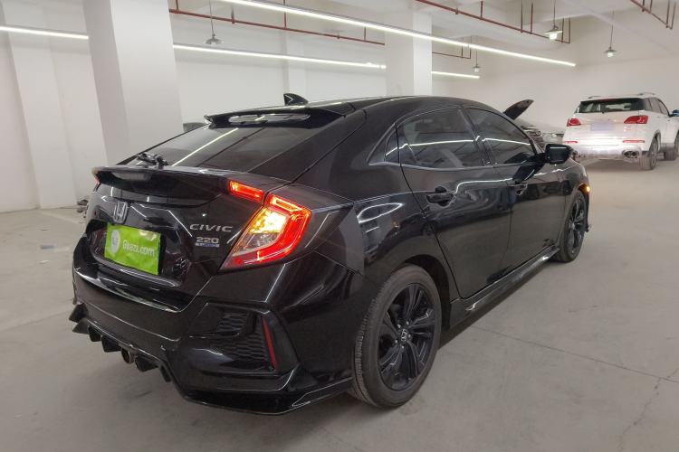 Used Honda Civic 2021 HATCHBACK 220TURBO CVT Trendy Cool Edition Rear Right 45 Deg