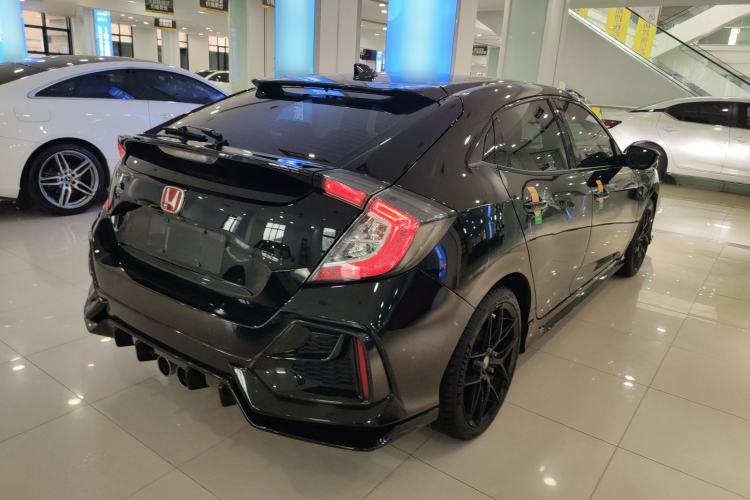 Used Honda Civic 2021 HATCHBACK 220TURBO CVT Trendy Cool Edition Rear Right 45 Deg