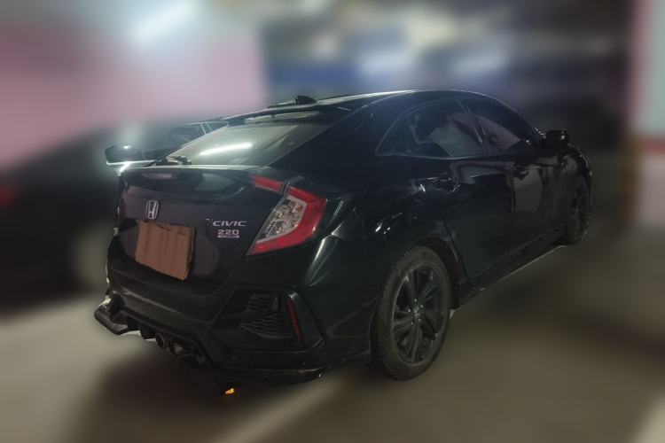 Used Honda Civic 2021 HATCHBACK 220TURBO CVT Trendy Cool Edition Rear Right 45 Deg