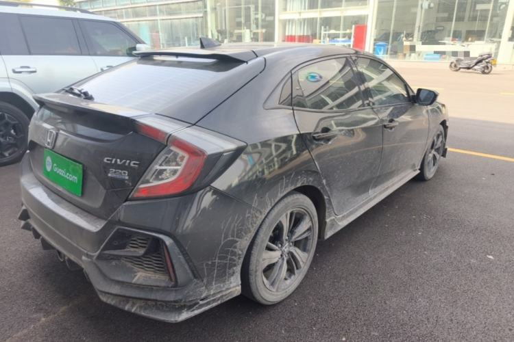 Used Honda Civic 2021 HATCHBACK 220TURBO CVT Trendy Cool Edition Rear Right 45 Deg