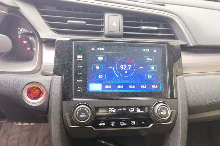 Used Honda Civic 2021 HATCHBACK 220TURBO CVT Trendy Cool Edition Audio And AC Panel