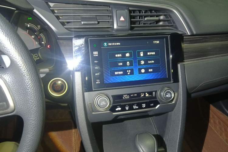 Used Honda Civic 2021 HATCHBACK 220TURBO CVT Trendy Cool Edition Audio And AC Panel