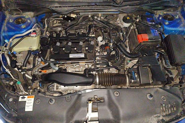 Used Honda Civic 2021 HATCHBACK 220TURBO CVT New Trendsetter Engine Bay