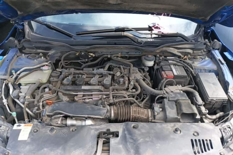 Used Honda Civic 2021 HATCHBACK 220TURBO CVT New Trendsetter Engine Bay