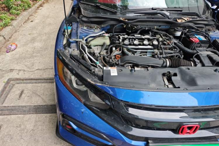 Used Honda Civic 2021 HATCHBACK 220TURBO CVT New Trendsetter Engine Bay Right