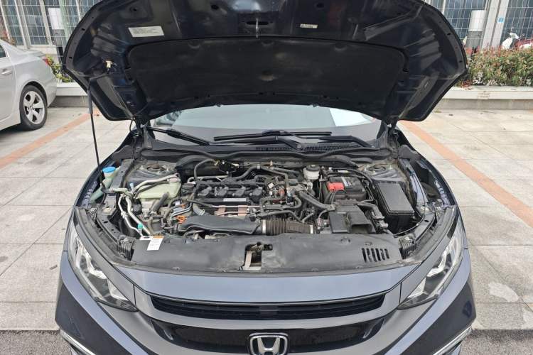 Used Honda Civic 2021 HATCHBACK 220TURBO CVT New Trendsetter Engine Bay