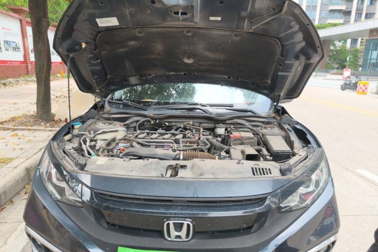 Used Honda Civic 2021 HATCHBACK 220TURBO CVT New Trendsetter Engine Bay