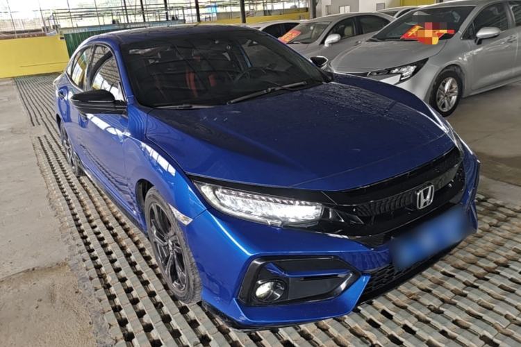 Used Honda Civic 2021 HATCHBACK 220TURBO CVT Trendy Cool Edition Front Right 45 Deg